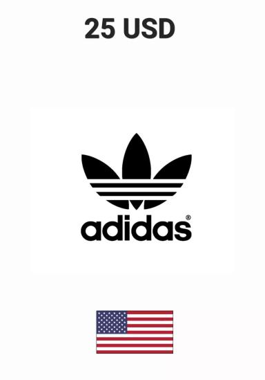 Adidas 25 USD Gift Card cover image
