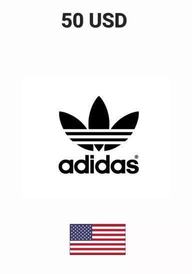 Adidas 50 USD Gift Card cover image