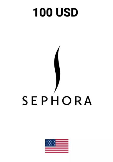 Sephora USA 100 USD Gift Card cover image