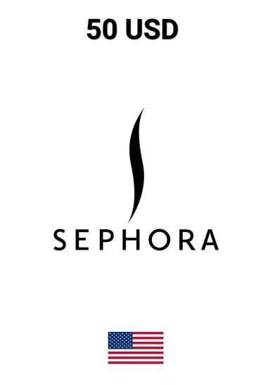 Sephora USA 50 USD Gift Card cover image