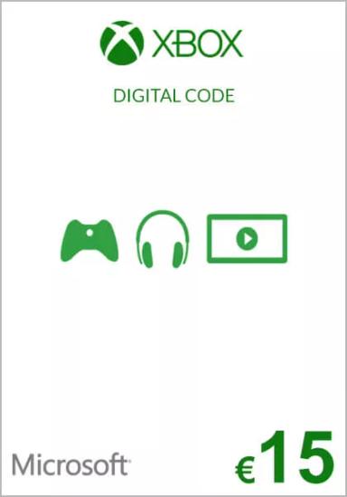 EU Xbox 15 Euro Kinkekaart  cover image