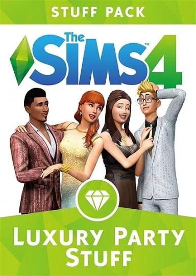 The Sims 4: Luxury Party Stuff DLC (PC/MAC) cover image
